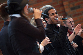 Picture of gospel praise ensemble